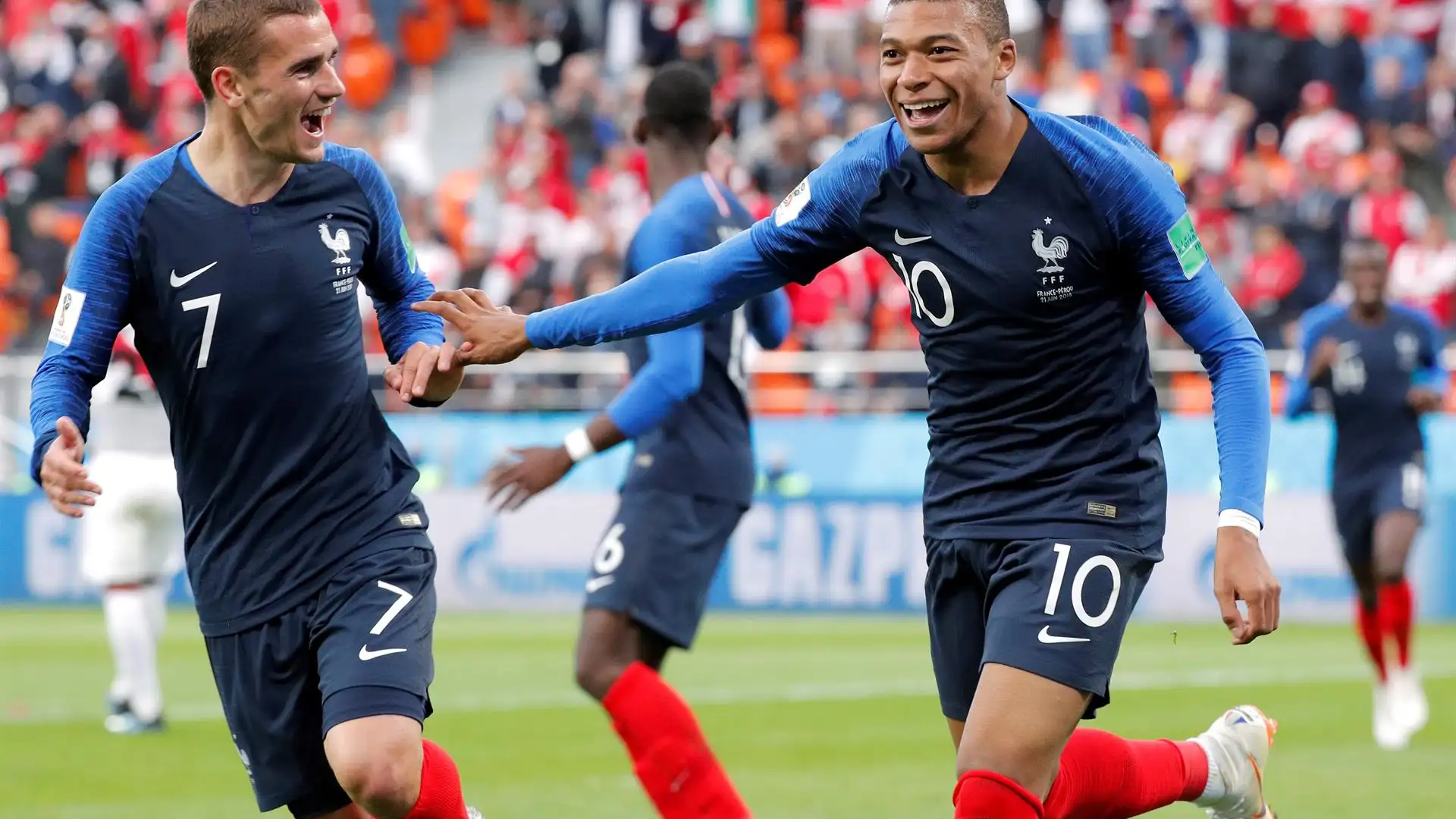 La selección de Francia celebra un gol durante el pasado Mundial La selección de Francia celebra un gol durante el pasado Mundial