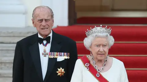 Felipe de Edimburgo y la reina Isabel II Felipe de Edimburgo y la reina Isabel II