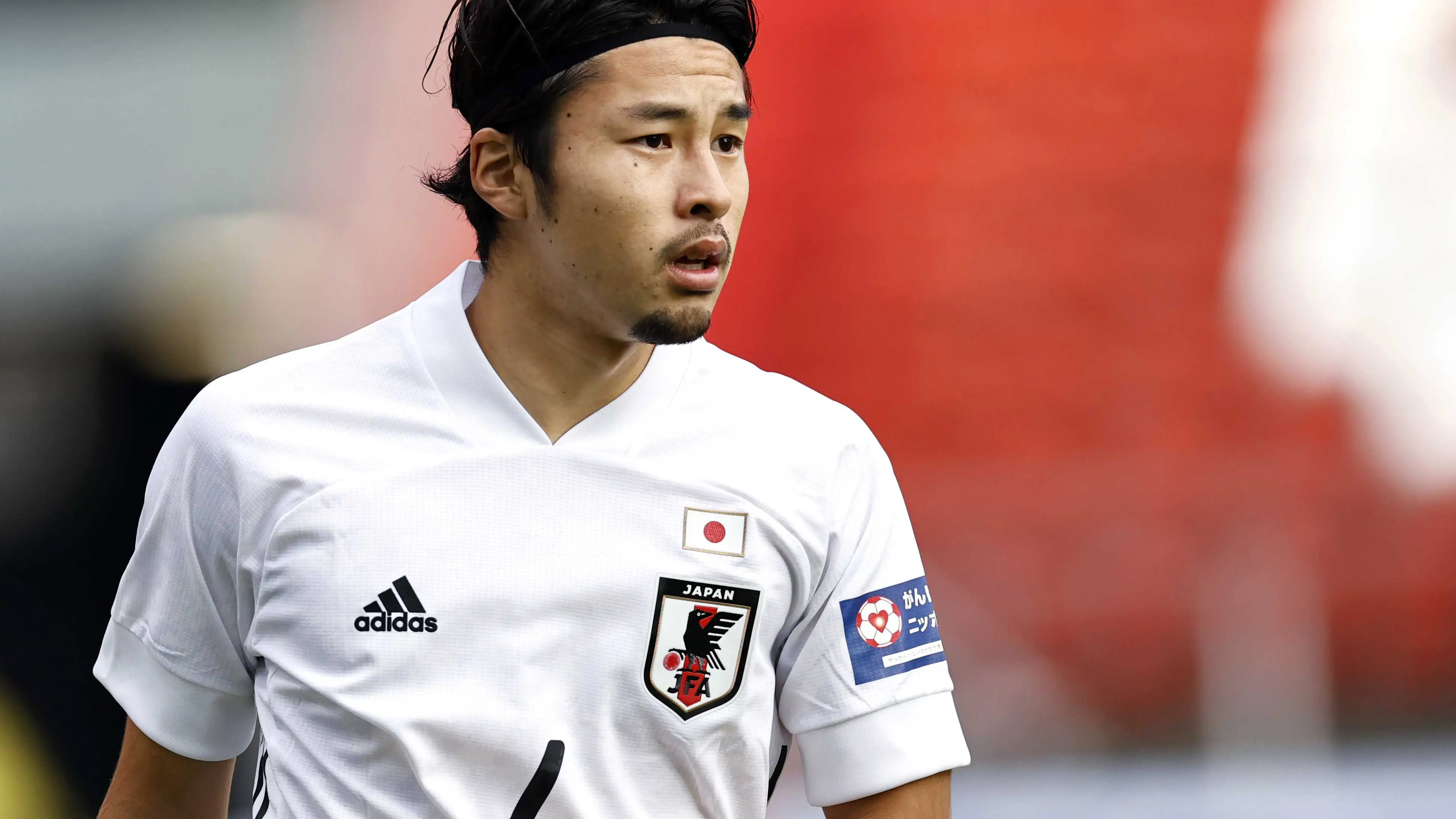 Shuto Machino, en un partido con Jap&oacute;n