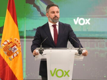 El líder de VOX, Santiago Abascal