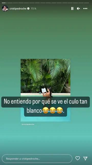 Cristina Pedroche no entiende "por qué se ve el culo tan blanco" Cristina Pedroche no entiende "por qué se ve el culo tan blanco"