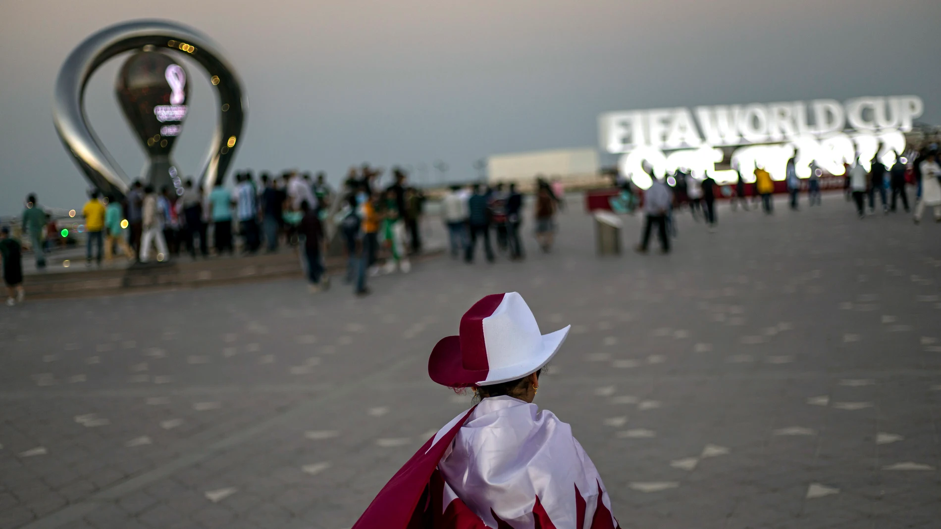Aficionados en el Mundial de Qatar