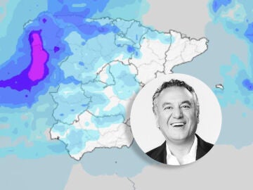 El tiempo: Mapa de lluvias en España