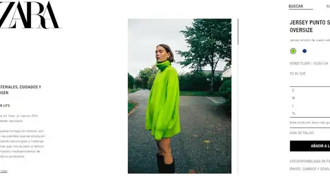 Jersey de punto amarillo flúor. Jersey de punto amarillo flúor.