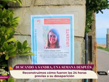Recreamos los últimos pasos de Sandra Bermejo en las 24 horas previas a la desaparición
