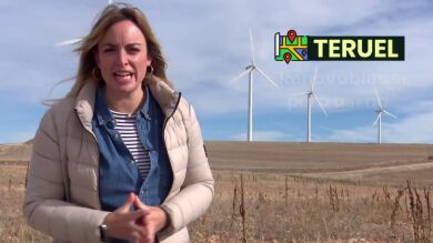 Los vecinos de Teruel, enfrentados por los molinos eólicos