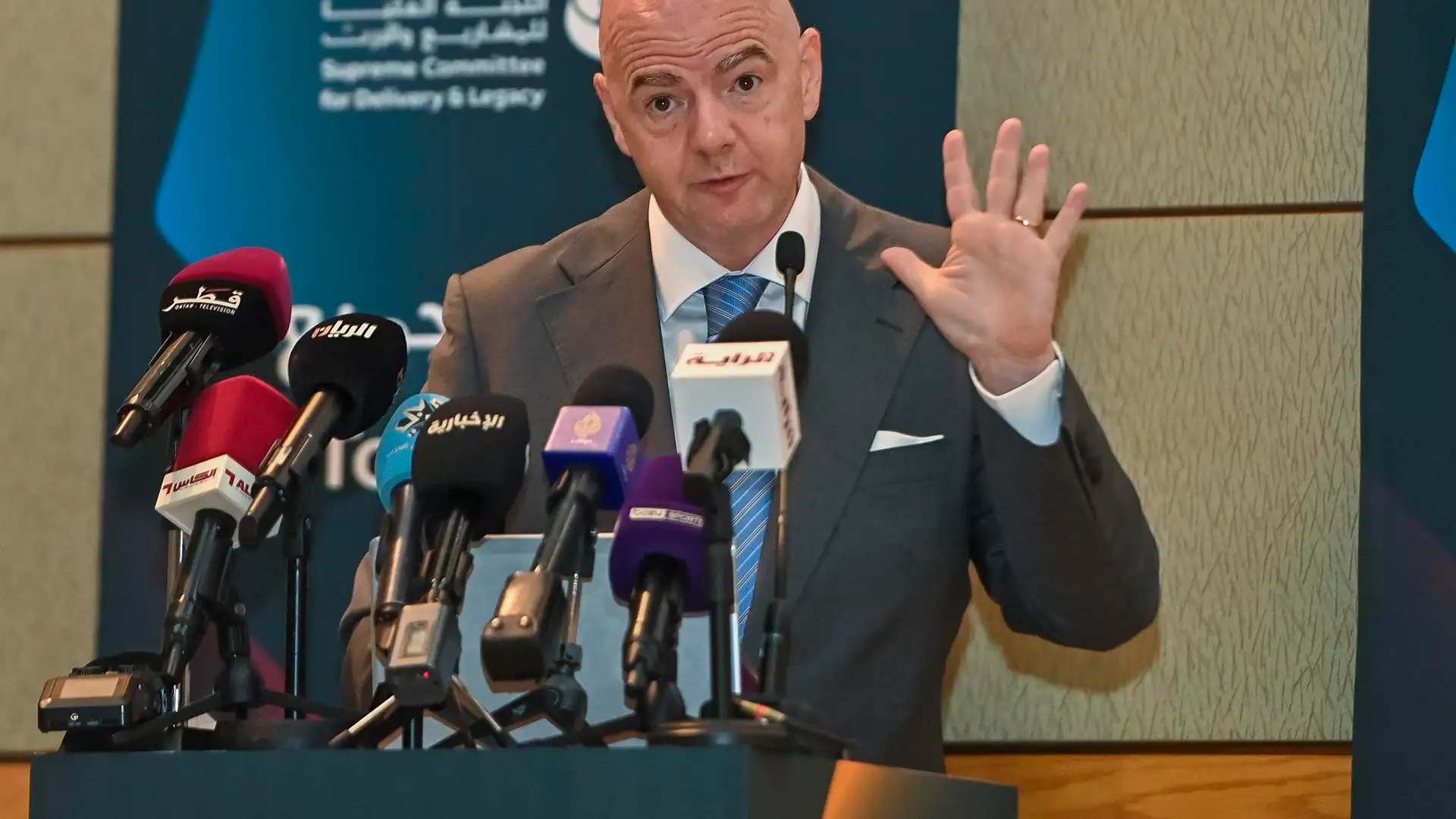 Gianni Infantino, presidente de la FIFA Gianni Infantino, presidente de la FIFA