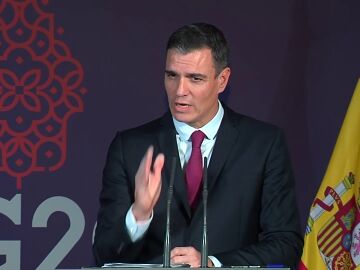 Comparecencia de Pedro Sánchez desde Bali