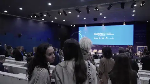 Una de las ponencias de EnlightED Una de las ponencias de EnlightED
