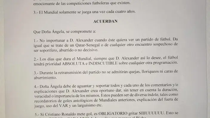 El 'acuerdo legal' de una pareja de Durango El 'acuerdo legal' de una pareja de Durango