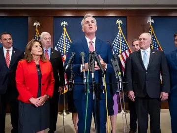 El líder de los republicanos en la Cámara de Representantes, Kevin McCarthy El líder de los republicanos en la Cámara de Representantes, Kevin McCarthy