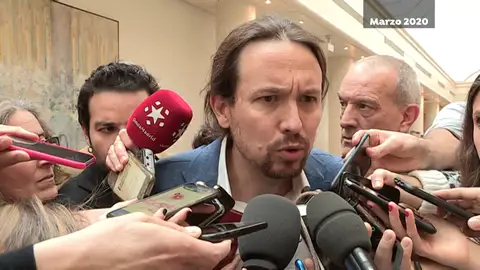 Reacción de Iglesias ante la ley de solo sí es sí Ley de solo sí es sí