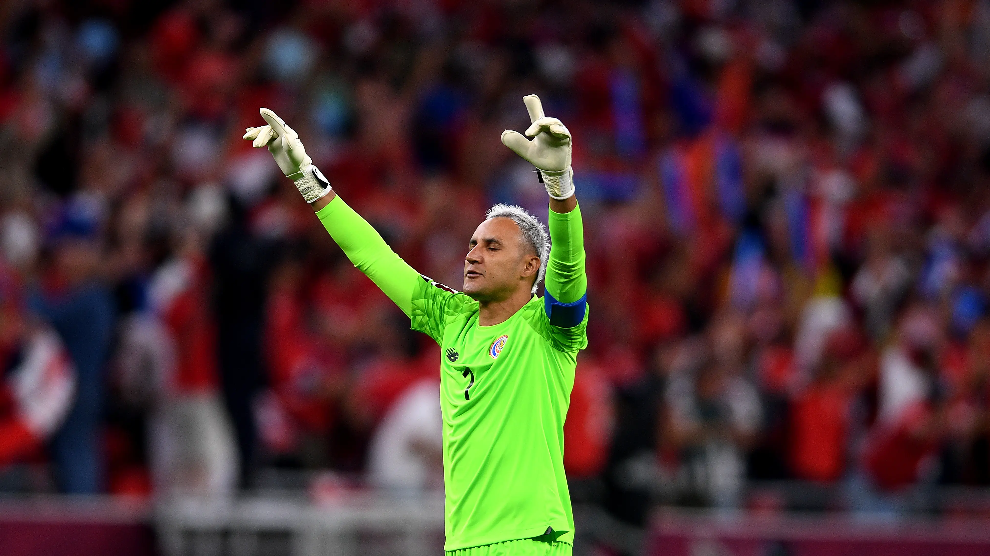 Keylor Navas, en un partido con Costa Rica Keylor Navas, en un partido con Costa Rica