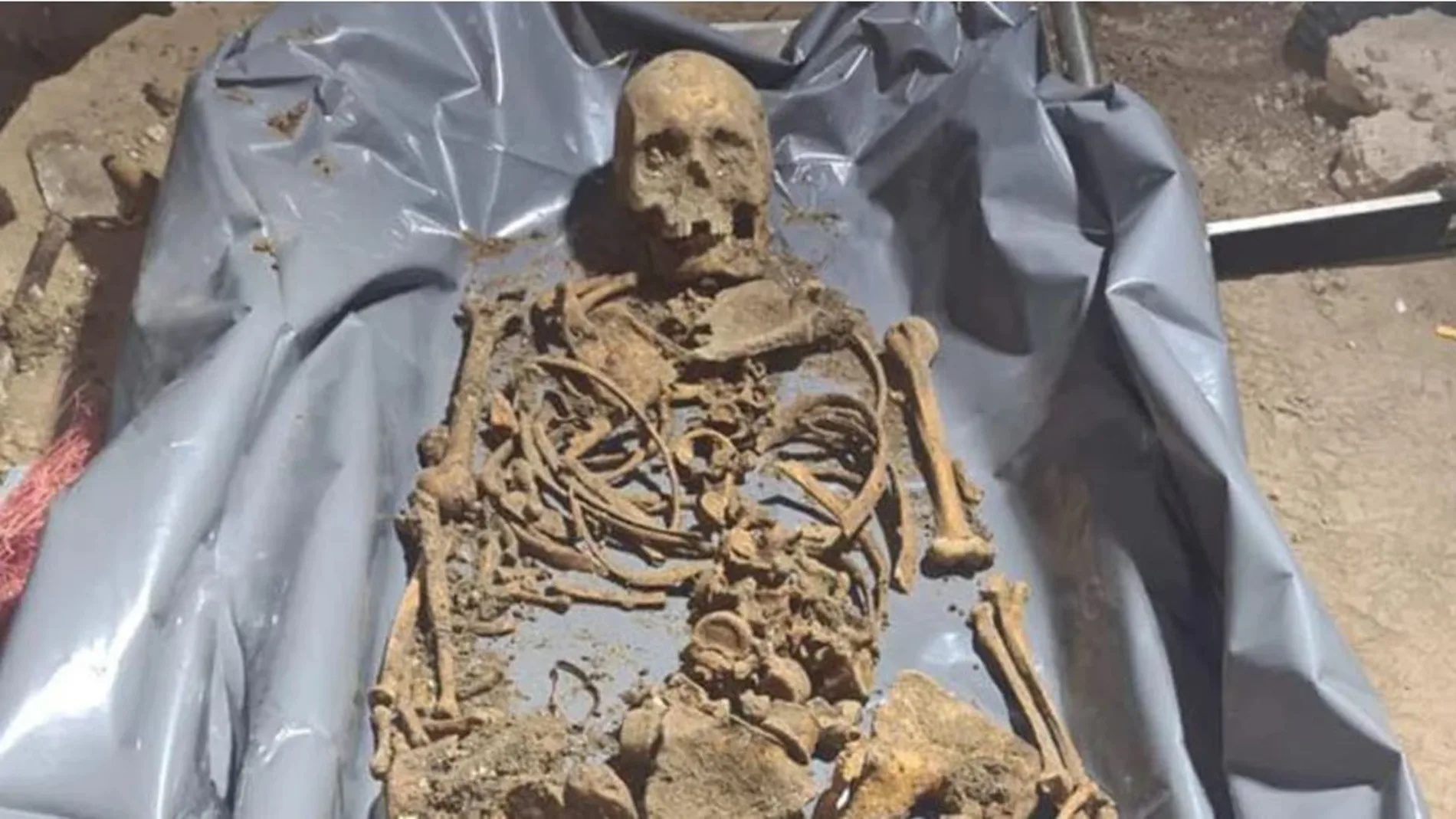 El esqueleto de una mujer, 10 años después de su desaparición