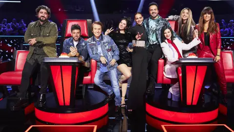 Así comienzan los frenéticos segundos Asaltos de ‘La Voz’: “¡Hoy sí o sí va a haber cuatro robos!” Así comienzan los frenéticos segundos Asaltos de ‘La Voz’: “¡Hoy sí o sí va a haber cuatro robos!”