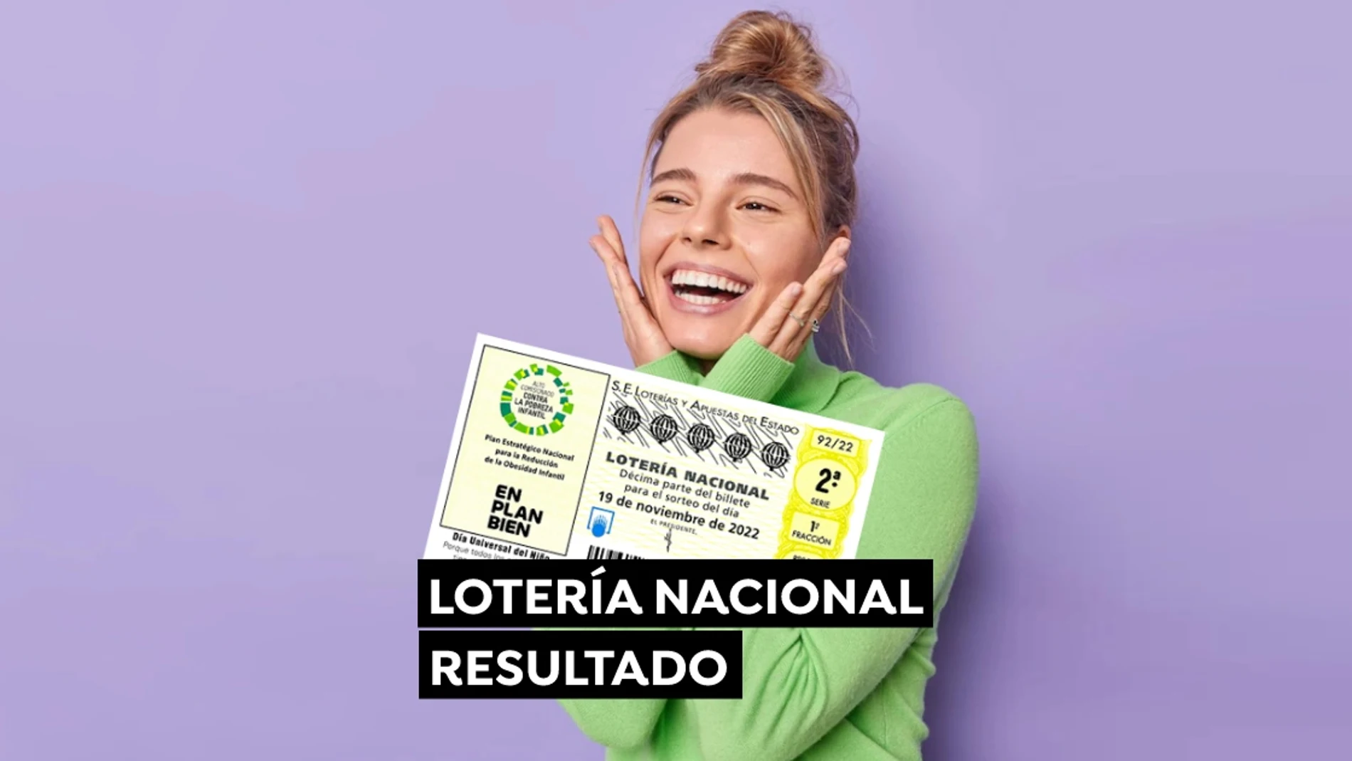 Sorteo Lotería Nacional: Comprobar décimo de hoy sábado 19 de noviembre, en direco