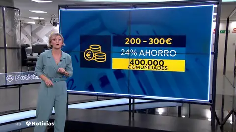 Pantalla instalación de repartidores de coste de la calefacción central Pantalla instalación de repartidores de coste de la calefacción central