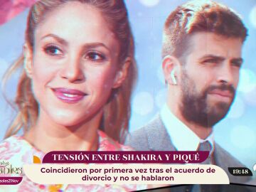 El sorprendente reencuentro entre Piqué y Shakira...¿Le ha hecho la cantante una peineta al futbolista?