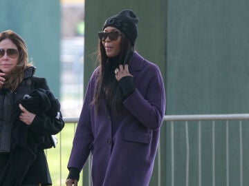 Naomi Campbell en Londres