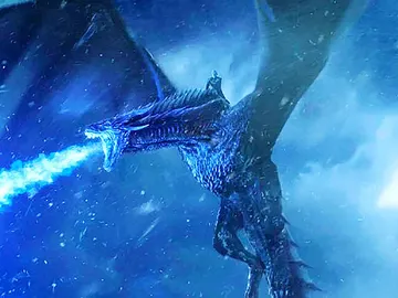 Rey de la Noche montado en el dragón en 'Juego de Tronos' Rey de la Noche montado en el dragón en 'Juego de Tronos'