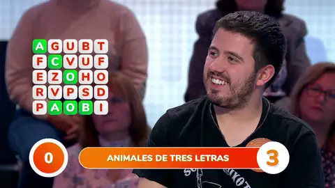 “¡Cómo oso equivocarme!”: La palabra que impide a Orestes un pleno en la ‘Sopa de Letras’ “¡Cómo oso equivocarme!”: La palabra que impide a Orestes un pleno en la ‘Sopa de Letras’