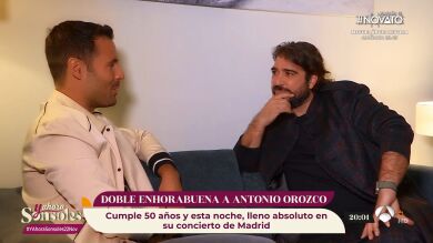 Antonio Orozco, en uno de los mejores momentos de su vida: “Es el motor de todas las cosas que hago
