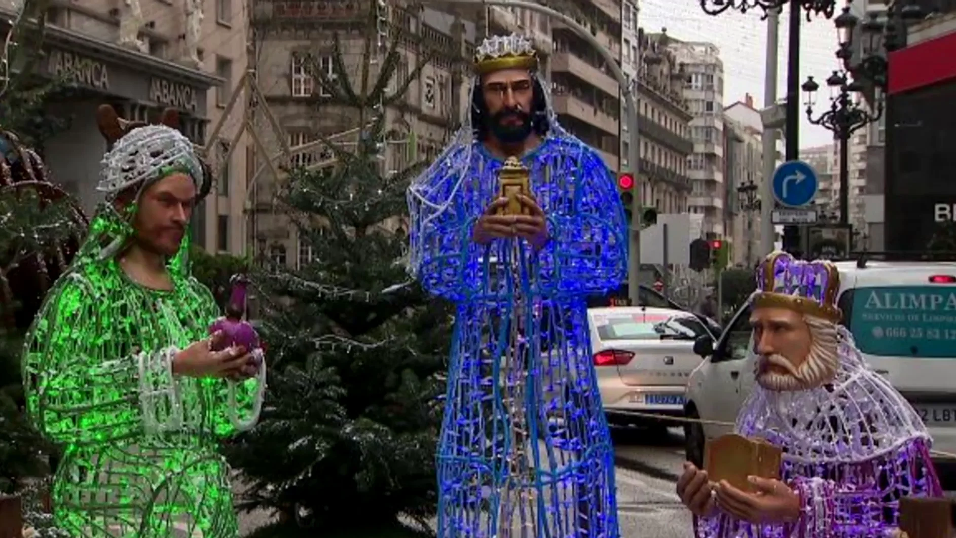 Los polémicos Reyes Magos de Vigo Los polémicos Reyes Magos de Vigo