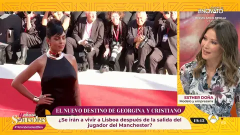 Esther Doña y Cristiano Ronaldo Esther Doña y Cristiano Ronaldo