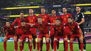 El once titular de España ante Costa Rica El once titular de España ante Costa Rica