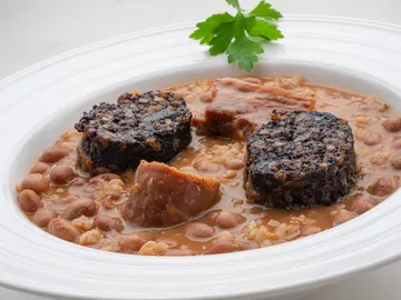 Alubias pintas con arroz integral Alubias pintas con arroz integral
