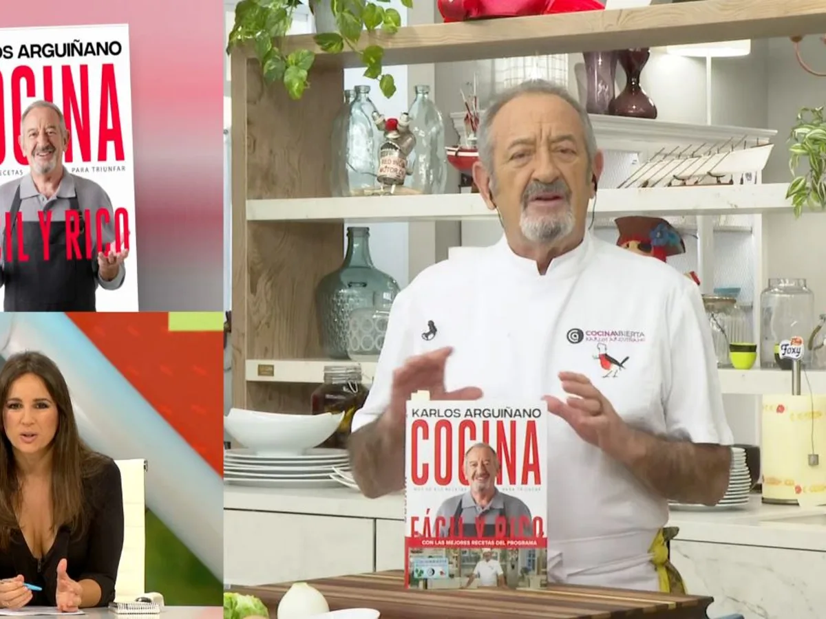 Karlos Arguiñano publica el libro Cocina fácil y rico: Cuando