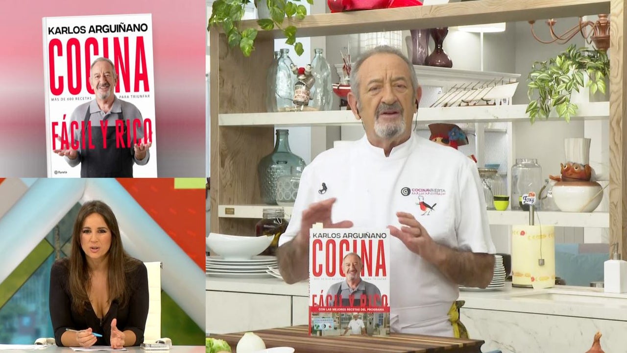 Karlos Arguiñano publica el libro Cocina fácil y rico: Cuando