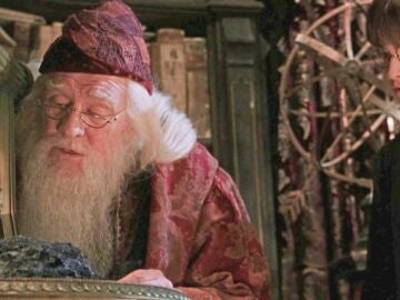 Richard Harris como Dumbledore en 'Harry Potter'