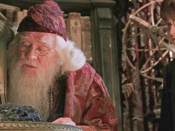 Richard Harris como Dumbledore en 'Harry Potter' Richard Harris como Dumbledore en 'Harry Potter'