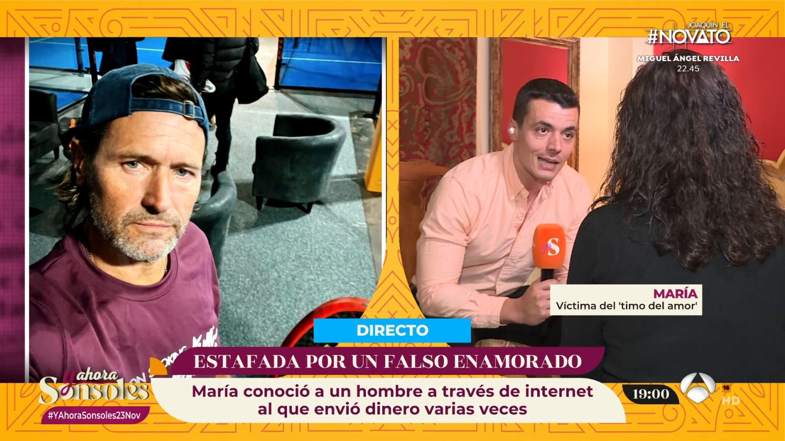 María, víctima de las conocidas como 'estafas del amor': 