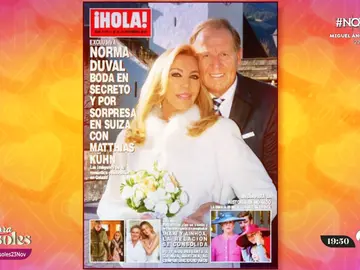 ¡Norma Duval y Matthias Kühn ya se han casado! Así ha sido su boda sorpresa ¡Norma Duval y Matthias Kühn ya se han casado! Así ha sido su boda sorpresa