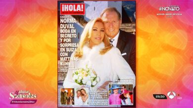 ¡Norma Duval y Matthias Kühn ya se han casado! Así ha sido su boda sorpresa
