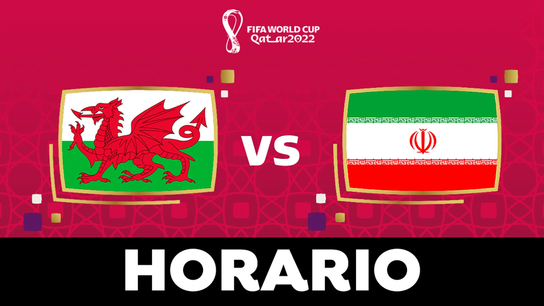 Gales - Irán: Partido, goles y resultado del Mundial de Qatar 2022, en directo