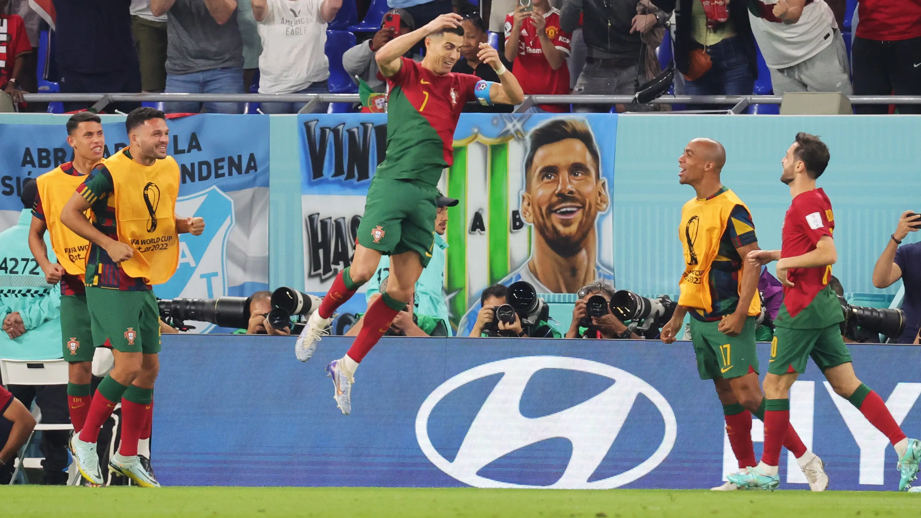 Cristiano Ronaldo celebra su gol ante Ghana Cristiano Ronaldo celebra su gol ante Ghana