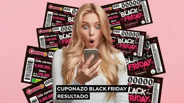 Resultado del sorteo del Cuponazo del Black Friday de la ONCE hoy 25 de noviembre Resultado del sorteo del Cuponazo del Black Friday de la ONCE hoy 25 de noviembre
