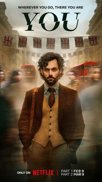 Póster de 'You' con Penn Badgley
