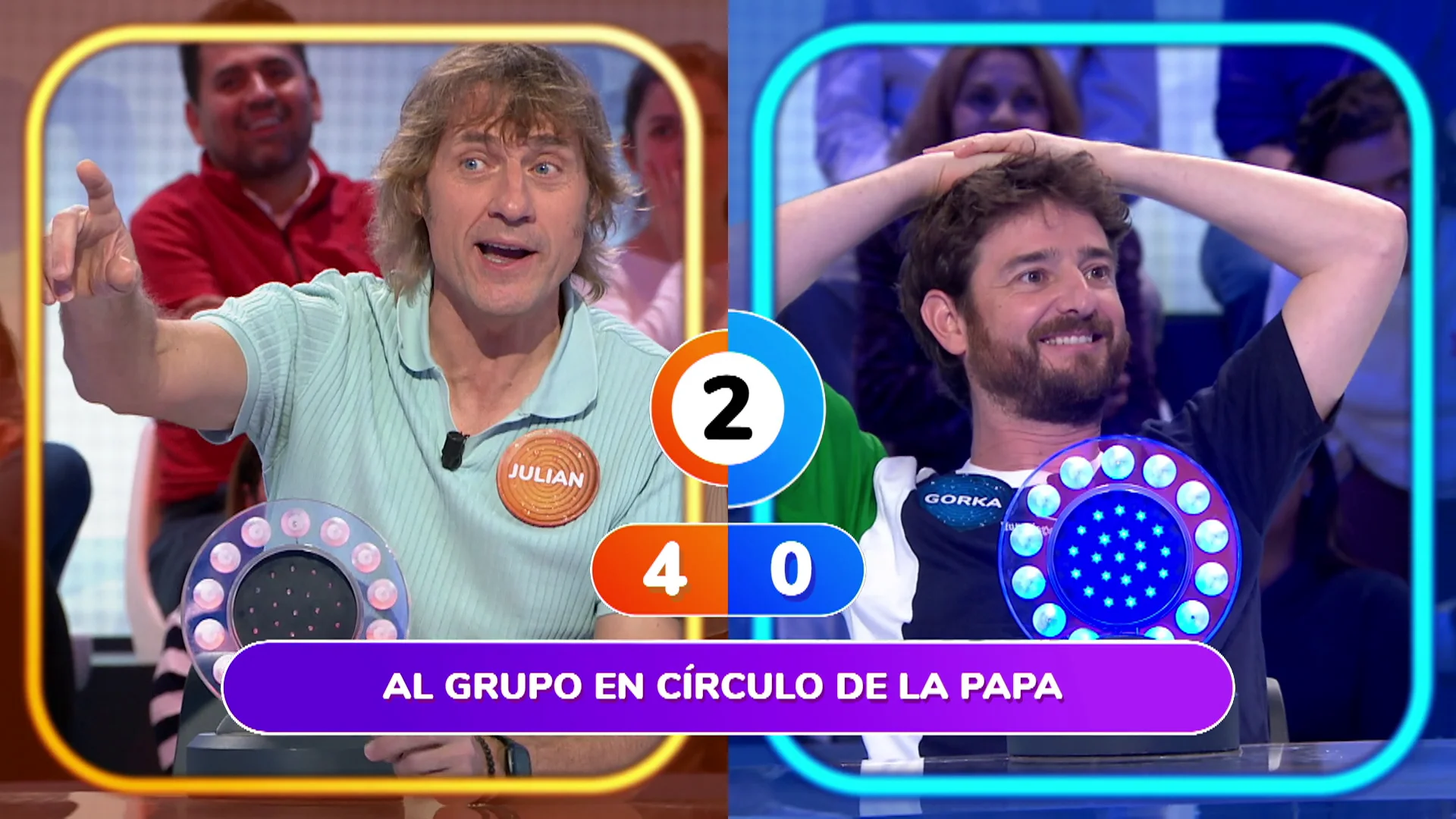 &iquest;Lo ha dicho bien? Julian Iantzi se pica con Gorka Otxoa en su duelo definitivo en &lsquo;La Pista&rsquo;