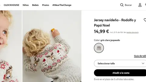 Jersey de Navidad para niños. Jersey de Navidad para niños.