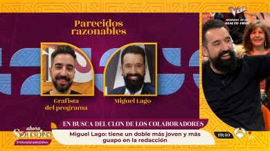 ¿A quiénes se parecen los colaboradores de 'Y ahora Sonsoles'? ¡Ellos también tienen sus dobles!