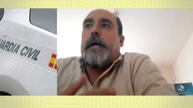 Óscar Laglera, guardia civil en Navarra: 