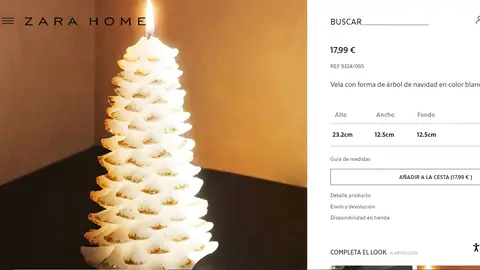 Vela navideña Vela navideña