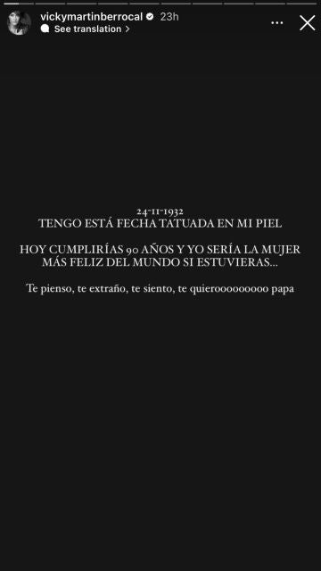 Instagram @vickymartinberrocal