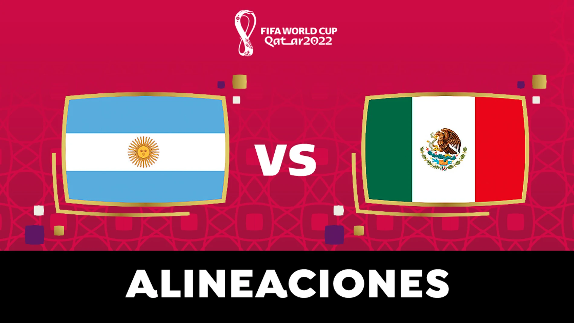 Alineación de Argentina contra México en el partido hoy del Grupo C del Mundial de Qatar 2022