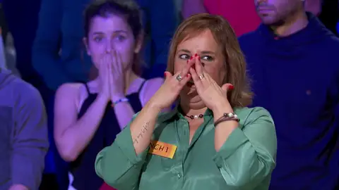 ¡Llora de emoción! Conchi cae en el bote en su última oportunidad y consigue 1.450 euros ¡Llora de emoción! Conchi cae en el bote en su última oportunidad y consigue 1.450 euros