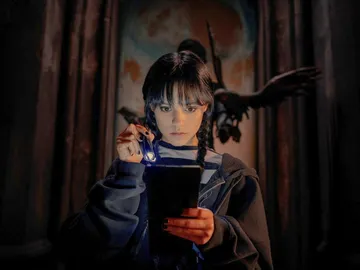 Jenna Ortega en la serie de Netflix de la Familia Addams como Miércoles Jenna Ortega en la serie de Netflix de la Familia Addams como Miércoles
